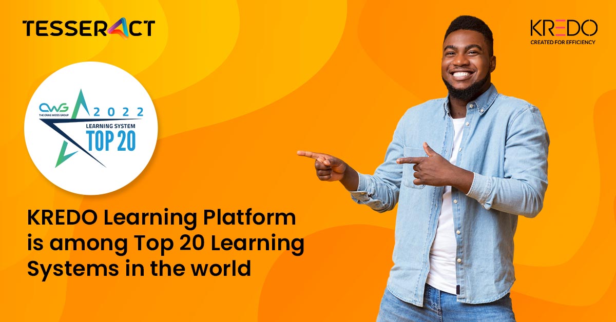 KREDO Learning Platform is a Top 20 Learning Systems In The World